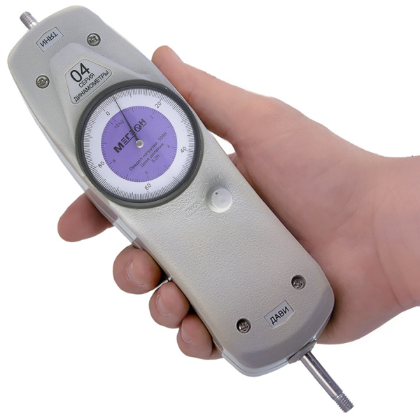 Динамометр сжатия-растяжения аналоговый МЕГЕОН 04050 купить по низкой цене | МАКСПРОФИТ