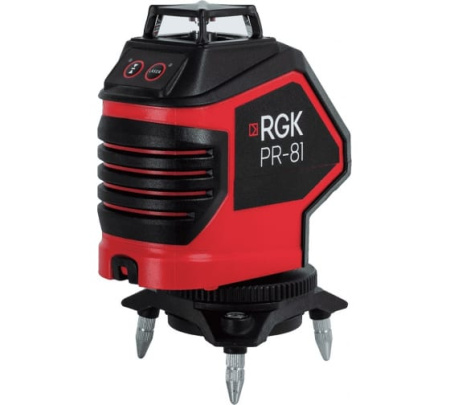 Лазерный нивелир RGK PR-81 купить по низкой цене | МАКСПРОФИТ