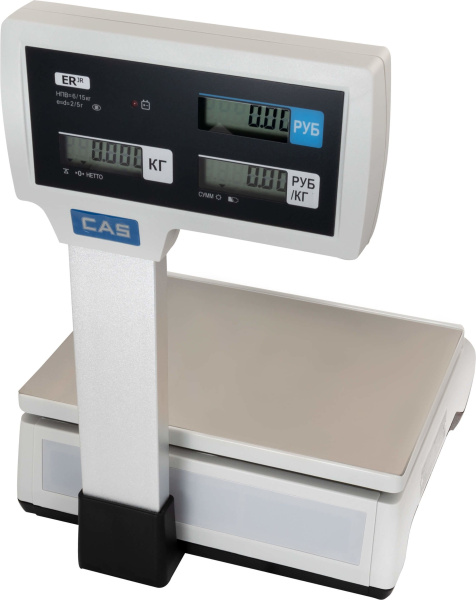 Весы CAS ER JR-15CBU купить по низкой цене | МАКСПРОФИТ