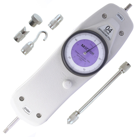 Динамометр сжатия-растяжения аналоговый МЕГЕОН 04030 купить по низкой цене | МАКСПРОФИТ