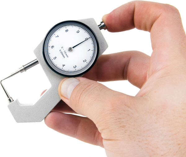 Механический толщиномер МЕГЕОН 19010 купить по низкой цене | МАКСПРОФИТ